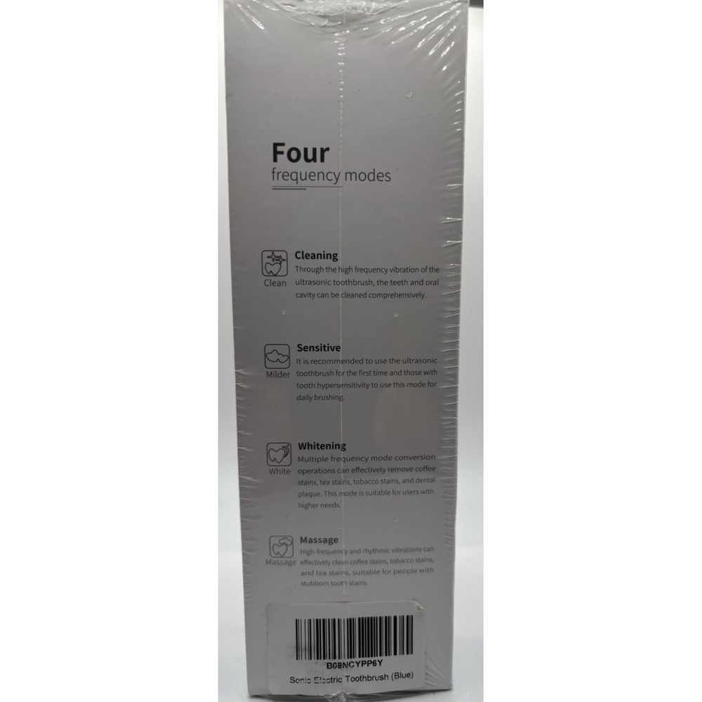 Aicoreray Smart Sonic Electric Toothbrush - 4 Settings & 2 Heads FREE SHIPPING - Picture 3 of 3